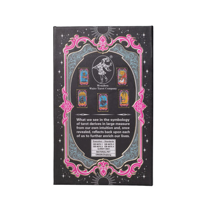 Arany fémes tarot kártya szett – kézikönyvvel
