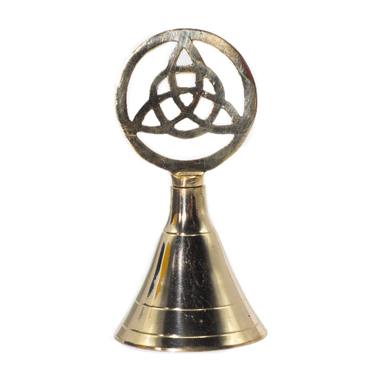 Oltárny mosadzný zvonček – triquetra